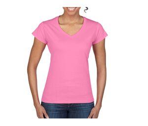 Gildan GN647 - Damen T-Shirt mit V-Ausschnitt aus 100% Baumwolle