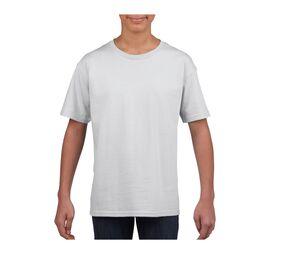 Gildan GN649 - Softstyle Kinder T-Shirt Weiß