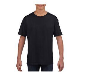 Gildan GN649 - Softstyle Kinder T-Shirt Schwarz