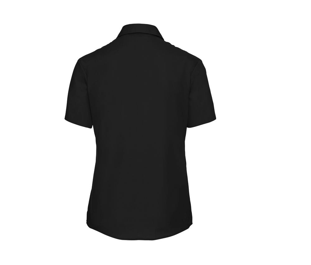 Russell Collection JZ37F - Pflegeleichtes Kurzarm-T-Shirt Poplin aus Baumwolle