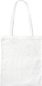 Label Serie LS42O - Einkaufstasche aus Bio-Baumwolle Weiß