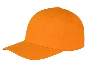 Result RC081 - Memphis Brushed Baumwolle Low Profile Cap Orange