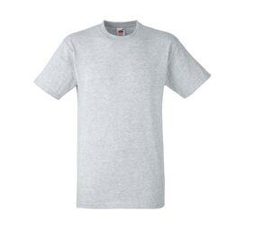 Fruit of the Loom SC190 - T-Shirt aus 100% schwerer Baumwolle Heather Grey