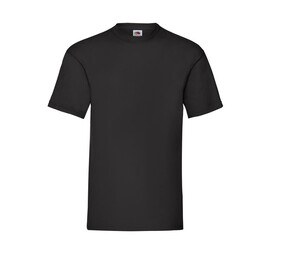 Fruit of the Loom SC230 - T-Shirt Herren Kurzarm Schwarz