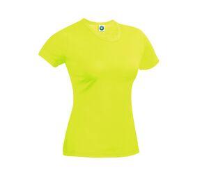 Starworld SW404 - Performance T-Shirt Damen Fluorescent Yellow