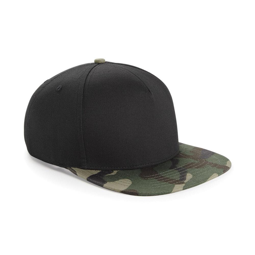 Beechfield BF691 - Camo Snapback Cap