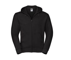 Russell JZ266 - Zip Hoodie für Herren Schwarz