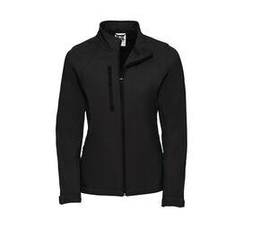 Russell JZ40F - Damen Soft Shell Jacke Schwarz