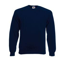 Fruit of the Loom SC260 - Herren-Pullover mit Raglanärmeln Deep Navy