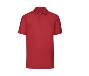 Fruit of the Loom SC280 - Herren Pique Polo Red