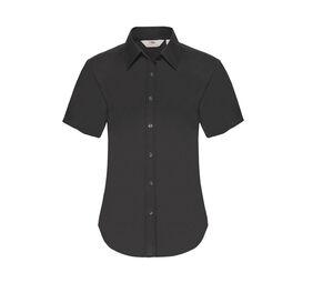 Fruit of the Loom SC406 - LADIES SHORT SLEEVE OXFORD SHIRT