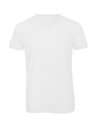 B&C BC057 - Herren T-Shirt mit V-Ausschnitt