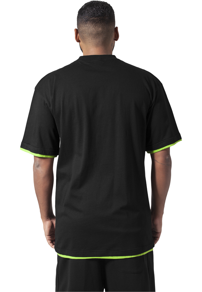 Urban Classics TB029A - Langes T-Shirt mit Kontrast