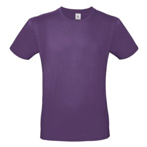 B&C BC01T - Herren T-Shirt 100% Baumwolle Radiant Purple