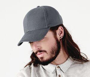 Beechfield BF065 - PRO-STYLE HEAVY BRUSHED COTTON CAP Graphite Grey