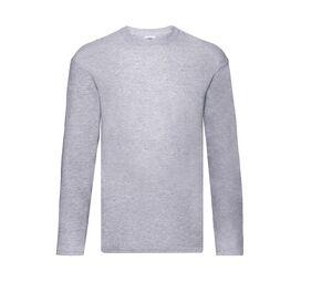 Fruit of the Loom SC223 - ORIGINAL LONG SLEEVE T Heather Grey