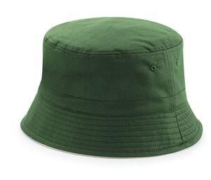 Beechfield BF686 - Reversible Bucket Hat Fischerhut Olive Green / Stone