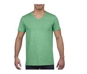 Gildan GN646 - Herren T-Shirt mit V-Ausschnitt aus 100% Baumwolle