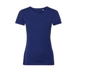 Russell RU108F - LADIES' PURE ORGANIC TEE Bright Royal