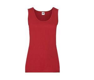 Fruit of the Loom SC1376 - LADIES VALUEWEIGHT VEST Red