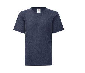 Fruit of the Loom SC6123 - KIDS ICONIC 150 T Heather Navy