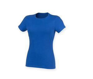 Skinnifit SK121 - "Feel Good" Damen T-Shirt Royal