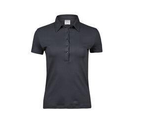 Tee Jays TJ1441 - LADIES PIMA COTTON POLO Dark Grey