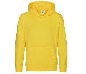 AWDIS JH01J - KIDS HOODIE Sun Yellow