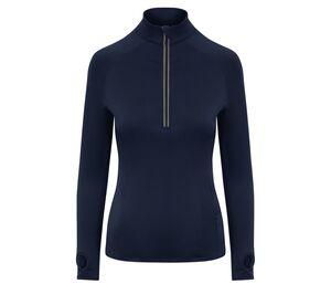 Just Cool JC035 - WOMEN'S COOL FLEX 1/2 ZIP TOP French Navy