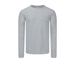 Fruit of the Loom SC153 - ICONIC 150 CLASSIC LS T Heather Grey