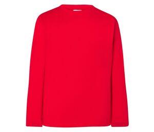 JHK JK160K - Langärmliges T-Shirt für Kinder Red