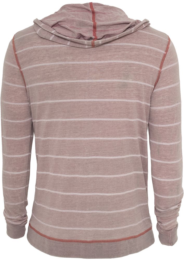 Urban Classics TB536C - Striped Burnout Hoody