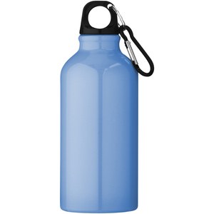 PF Concept 100002 - Oregon 400 ml Aluminium Trinkflasche mit Karabinerhaken Light Blue