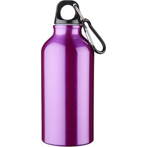 PF Concept 100002 - Oregon 400 ml Aluminium Trinkflasche mit Karabinerhaken Purple