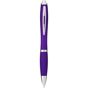 PF Concept 107078 - Nash Kugelschreiber mit farbigem Schaft und Griff Purple