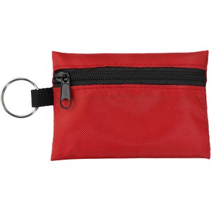 PF Concept 122009 - Valdemar 16-teilige Erste-Hilfe-Tasche mit Schlüsselanhänger Red