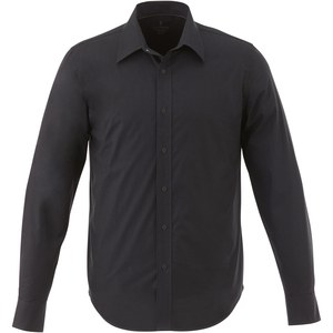 Elevate Life 38168 - Hamell langärmliges Hemd Solid Black