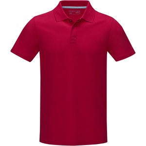 Elevate NXT 37508 - Graphite Poloshirt aus GOTS-zertifizierter Bio-Baumwolle für Herren Red