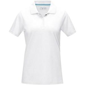 Elevate NXT 37509 - Graphite Poloshirt aus GOTS-zertifizierter Bio-Baumwolle für Damen