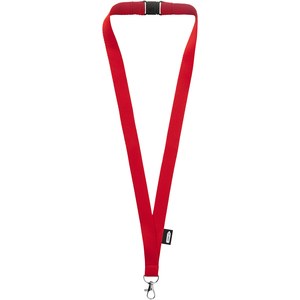 PF Concept 102517 - Tom Schlüsselband aus recyceltem PET Kunststoff mit Sicherheitsverschluss Red