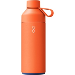 Ocean Bottle 100753 - Big Ocean Bottle 1 L vakuumisolierte Flasche Sun Orange