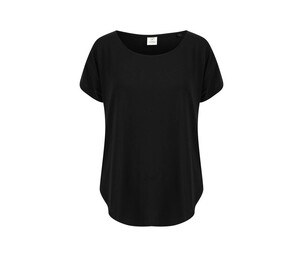 TOMBO TL527 - T-shirt with notched collar Schwarz
