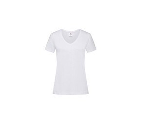 STEDMAN ST2700 - V-neck T-shirt for women Weiß