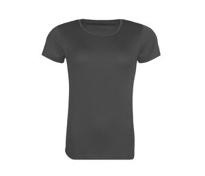 JUST COOL JC205 - WOMEN'S RECYCLED COOL T Holzkohle