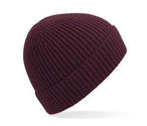 BEECHFIELD BF380 - Ribbed knitted hat Burgund