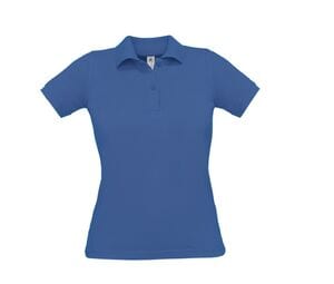 B&C BC426 - Safran Langarm Poloshirt Damen